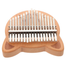 Kleine Holz Kalimba Tragbares Mini Daumenklavier Für Kinder