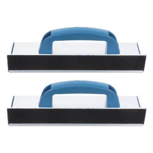 2 Trockenbau Schleifpapier Set Eckschleifhalter