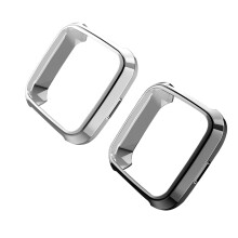 2Pcs Durable Tpu Smart Watch Protective Case Black Anti-Scratch Shell