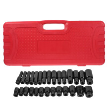 35 Teile 1/2 Zoll Metrisch Tief-Einsatz Steckschlüssel Set 8-32mm