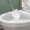 4Stück Toilettenbürstenkopf Ersatz WC- Nachfüllhilfe 6