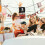 Banner Papier Schild Fahnenkette Geburtstagsfeier 6