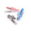Raindrops Musiksymbol Clip Notizblock Hefter Acryl 2