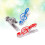 Raindrops Musiksymbol Clip Notizblock Hefter Acryl 6