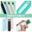 ABS Ukulele Oefentool Lichtgroen Draagbaar Voor Chord Training 10