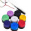 10St Tennisschlägergriff Badminton Doppelseitiger Ball Pu 4
