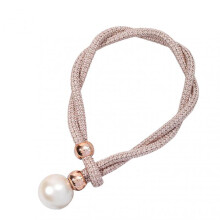 (Champagne) 2 Pack Adjustables Pearl Curtain Rope Modern Style Punch-Free Curtain Ties Home Decorative Pearl Curtain Ties