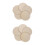 10Pièces Support En Bois Ivoire Pour Base De Sac Crocheté DIY Robuste 3