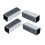 Four Sided Nail Buffer Block Plastic 10-Pack 3,5X3,5X9In 3