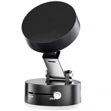 (Black) Phone Suction Mount Foldable Phone Mount for Shower/Car/Mirror