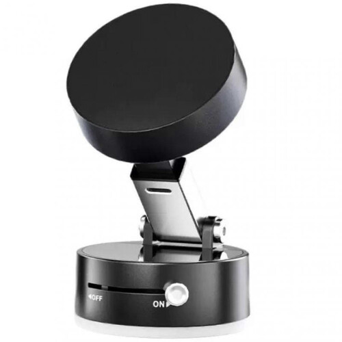 (Black) Phone Suction Mount Foldable Phone Mount for Shower/Car/Mirror