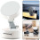 (White) Phone Suction Mount Foldable Phone Mount for Shower/Car/Mirror 2