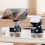 (White) Phone Suction Mount Foldable Phone Mount for Shower/Car/Mirror 3