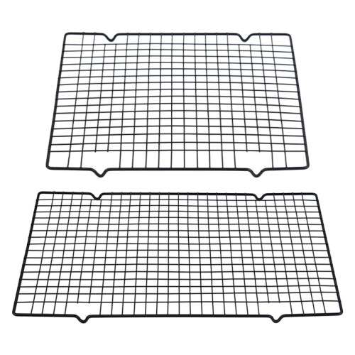 2Stk Antihaft Kühlgitter Eisenmetall