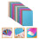 Farbiges Papier A4 20 Multifunktionales Glitzerpapier 3