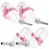 4Stk Hamster Trinkwasser Automatisch Kunststoff Trinker 9