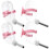 4Stk Hamster Trinkwasser Automatisch Kunststoff Trinker 4
