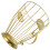 Golden Coffee Halter Espressopadhalter Metall 1 Satz 1