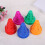 25 Winddichte Flache Blumen Pile Rollschuhkegel 9