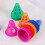 25 Winddichte Flache Blumen Pile Rollschuhkegel 4