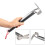 Überlebensaccessoires Wildreisen Aluminium Hammer 8
