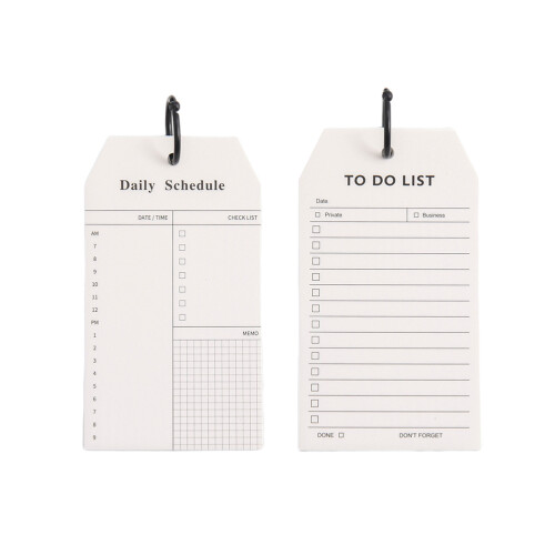 4 Study Work Cluster Merkzettel Kalender 2024 Büro 2
