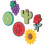 Fruit Straw Cover Caps Silikon Bunt 12 1