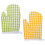 Isolierte Mikrowellenhandschuhe Für Backen 2 Set Polyester 5