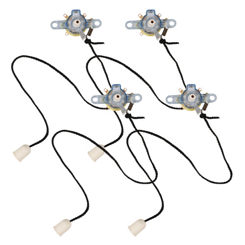 Pull-Chain-Ventilator-Schalter Drehzahlregelung Kunststoff 4