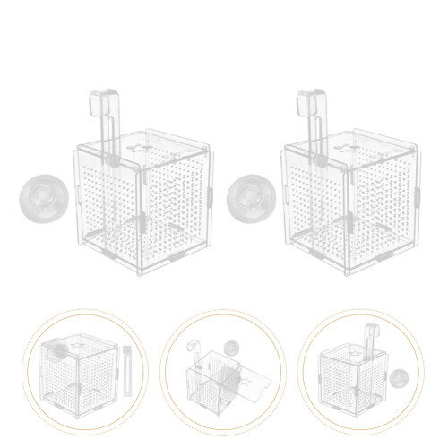 2 Sets Box Betta Box Haushaltsaquarium Aus 2