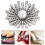 Raindrops Schuhclips Strassspangen Hochzeitsbuckel 3