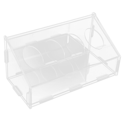 Transparenter Futterkorb 1 Satz