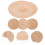 Worgeous Gewebte Runde Tischsets 4er Set 3