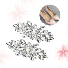 Schuhclip Hochzeitsclips Glitzer Schnalle