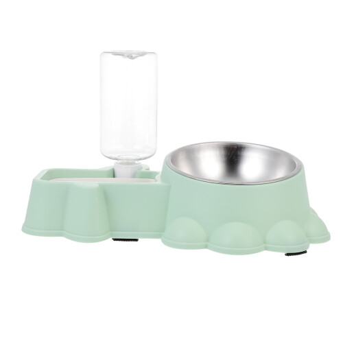 Masteelf Hundefutter Spender Futternapf Set Aus Grün