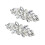 Schuhclip Hochzeitsclips Glitzer Schnalle 8