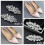 Schuhclip Hochzeitsclips Glitzer Schnalle 3