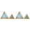 4 Holz Wandmontierte Ablage Regal 3