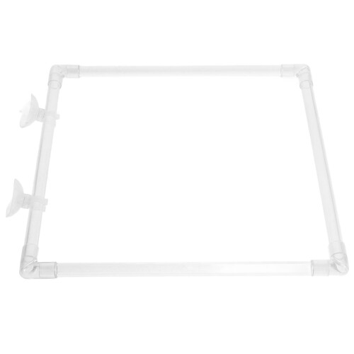 Transparenter Futterring Mit Saugnapf Für Aquarium