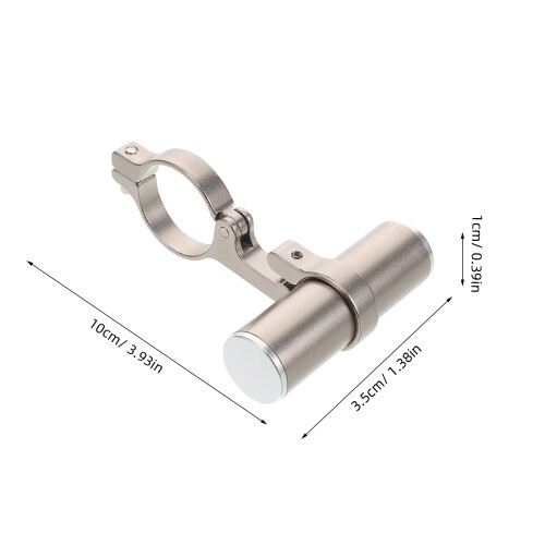 Extension Guidon En Aluminium Support Argenté 1