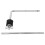 Cymbal Mount Bracket Aus Zinklegierung Silber 1 Satz 7