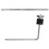 Cymbal Mount Bracket Aus Zinklegierung Silber 1 Satz 9