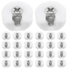Hidden Design Ablagestützstifte Weiß 30 1,1x0,8x0,4 Zoll