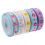 Farbige Satinbänder Polyester 5 197x0,4 6