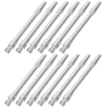 12 Aluminium Wurfpfeil Zubehör Schaft Durchgehende Schäfte