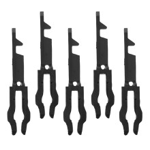 5Stück Notausgang Schlüssel Universal Schwarz Kunststoff
