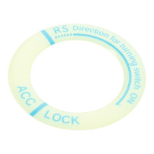 Glow In The Dark Zündschalter Ring Lochabdeckung Aufkleber