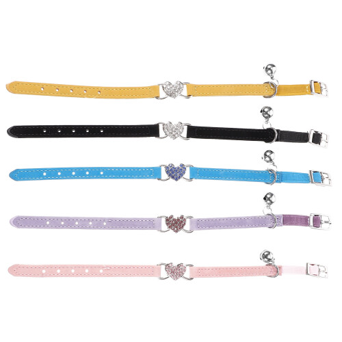 5 Halsband Für Aus Polyester Mit Strasssteinen