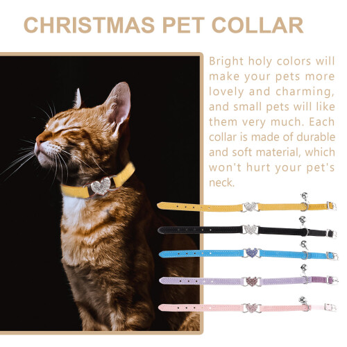 5 Halsband Für Aus Polyester Mit Strasssteinen 1