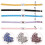 5 Halsband Für Aus Polyester Mit Strasssteinen 7
